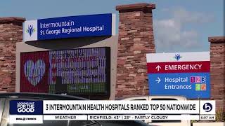 3 Intermountain Health hospitals ranked top 50 heart hospitals nationwide