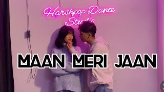 Maan Meri Jaan King  -  Easy Wedding Dance Choreography By  Harshpop
