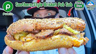 Publix® Southern-Style Brisket Pub Sub Review! | Grocery Store Brisket? | theendorsement