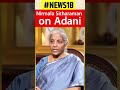 Budget 2023 | FM Nirmala Sitharaman on Adani Stock Crash | Adani News | Nirmala Sitharaman Interview