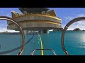 360° inside toilet underwater rollercoaster and sea monsters vr 360 degree video 4k