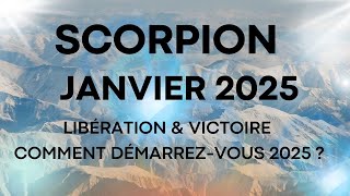 #SCORPION ♏ JANVIER 2025 🌟 LIBÉRATION \u0026 VICTOIRE 🎯✨ COMMENT DÉMARREZ-VOUS 2025 ? 🦂💼