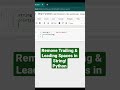 Remove Trailing & Leading Spaces in String! Python #shorts #python #programming #coding