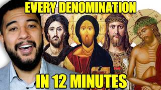 EVERY Christian Denomination Explained in Less Than 12 Minutes!!