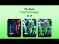 Responsive Clip Path Card HTML CSS | Hover Effects