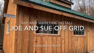 Sugarbush Mainline and tubing install