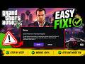 How To Fix GTA V Activation Required Offline Mode Error Message