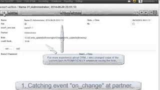 OpenERP 7: ORM methods - catching event, related field in ORM