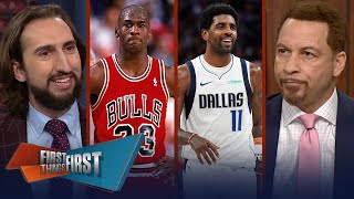 Celtics challenge Jordan’s Bulls, Heat Big 3 & Kyrie Top 10 Wingman Ever? | NBA | FIRST THINGS FIRST