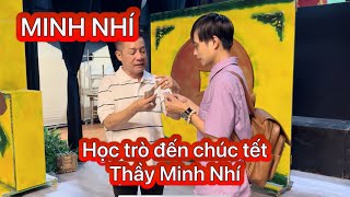 Các học trò cùng nhau quay về chúc tết Nghệ sĩ Minh Nhí ngày Mùng 3 TẾT