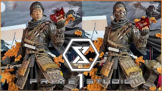 Prime 1 Studio Ghost Of Tsushima Jin Sakai, The Ghost (Ghost Armor Edition Deluxe Version) Unboxing