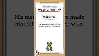 BD: Word of the Day - Mercurial