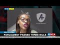 GBV Epidemic | Parliament passes three Bills