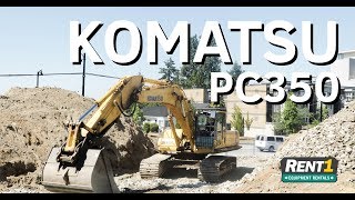 Komatsu PC350 Digging HUGE BUCKETS Of Gravel \u0026 Dirt [4K]