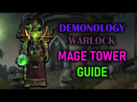 Demonology Warlock Mage Tower Guide Dragonflight Season 3 (10.2.5)