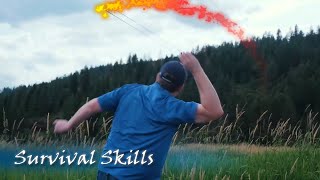 Survival Skills: How to Throw a Rock with a Shepherd Sling