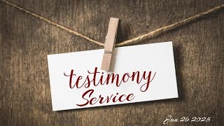 Testimony Service