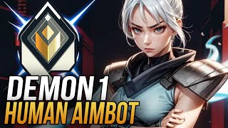 THIS IS WHY THEY CALL HIM HUMAN AIMBOT - DEMON1 | VALORANT HIGHLIGHTS