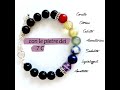 riequilibrare i 7 chakra il bracciale con perle in pietra yoga meditazione pietre preziose