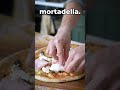 Mortadella + Burrata + Pesto #Pizza