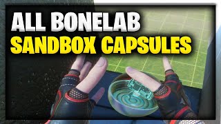 ALL Bonelab Sandbox Capsules(Collectibles/Orbs)