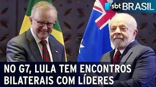 No G7, Lula tem encontros bilaterais com líderes mundiais | SBT Brasil (19/05/23)