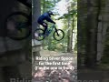 riding silver spoon at highland for the first time shorts mountainbiking bikepark bikejump