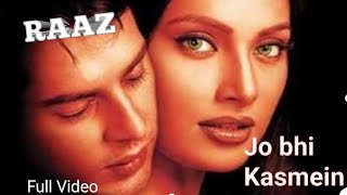 Jo Bhi Kasmein Khai | Raaz | Dino Morea, Bipasha Basu | Bollywood songs | Love song | LS.Musicworld