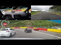 corvette ferrari crash spa francorchamps trackday seat leon cupra megane rs