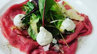 Recipe of the day carpaccio #theflyingchefs #recipes #food #cooking #recipe #entertainment