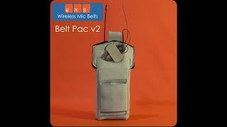 Wireless Mic Belts V2 at USITT 2018