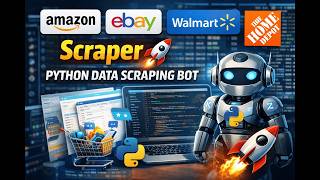 Amazon, eBay, Walmart & Home Depot Scraper 🚀 Python Data Scraping Bot