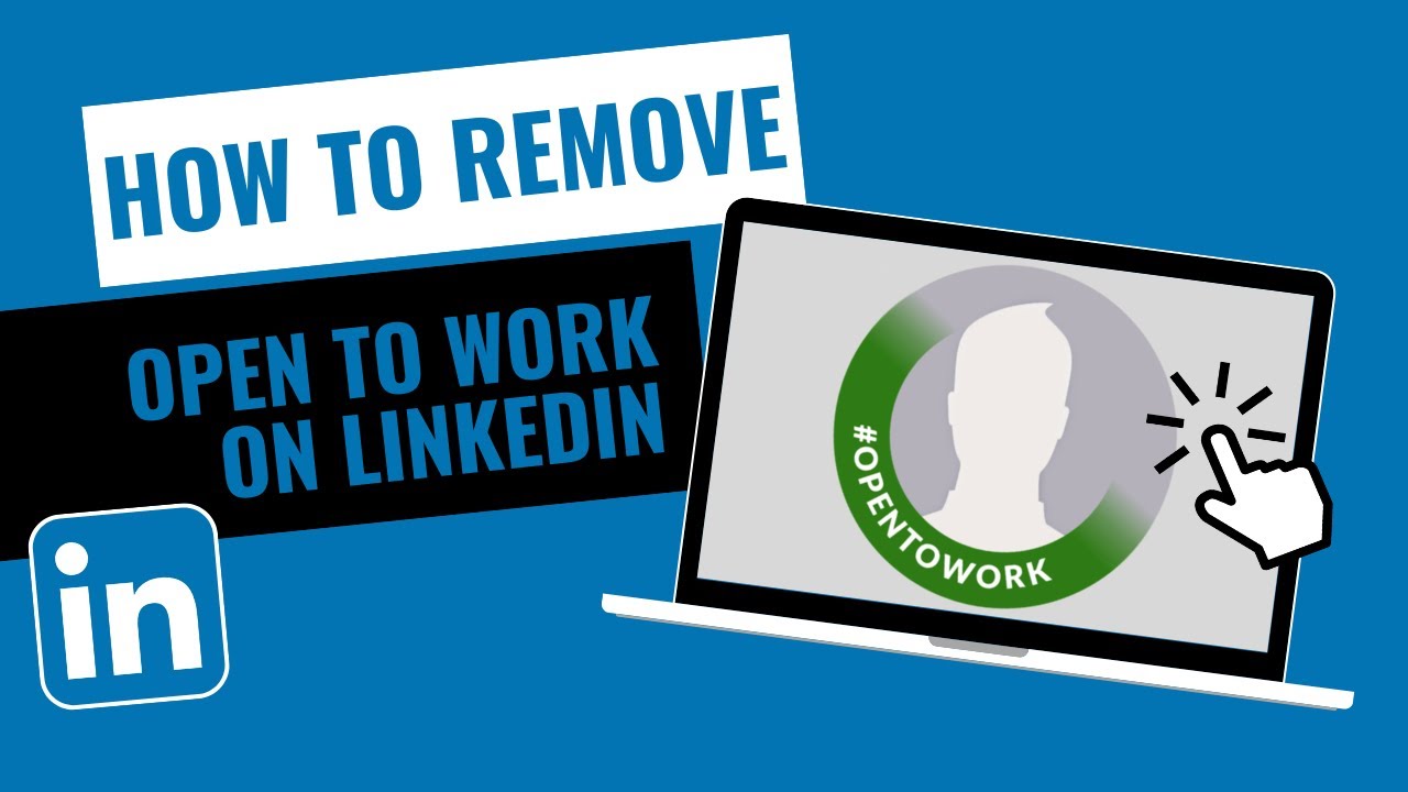 How To Remove Open To Work On LinkedIn | Easy & Quick - YouTube