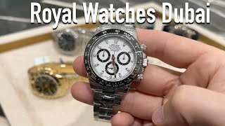 Shopping Rolex, Patek Philippe & Audemars Piguet watches @ Royal Watches Dubai