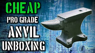 Unboxing and First Impressions of the 55 lb Pro Grade Anvil (Cheap Amazon Anvil)