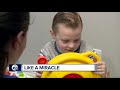 'It is just like a miracle.' Local therapy helps a non-verbal boy with autism speak