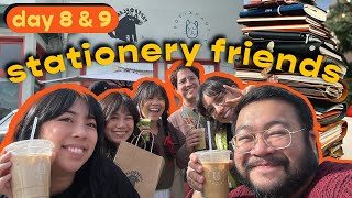 DTLA Stationery Stores 🛍️ December Daily Day 8 \u0026 9 Vlog