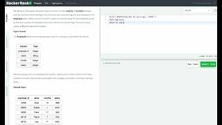 Hackerrank SQL Solution #29 Basic SQL - Top Earners