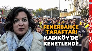 Fenerbahçe Taraftarı Süper Derbinin Ateşini Yaktı! Sarı Lacivertliler Kadıköy'de Toplanıyor!