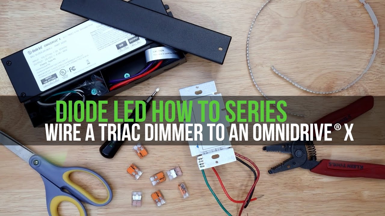 How To Omnidrive X Triac Wiring Youtube