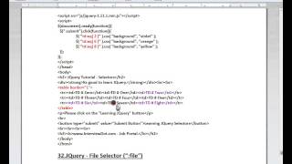 JQUERY EQ SELECTOR DEMO