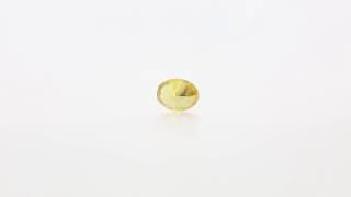 Fancy Vivid Yellow-Orange Zimi Diamond 0.28 Carat GIA Certificate Oval Shape