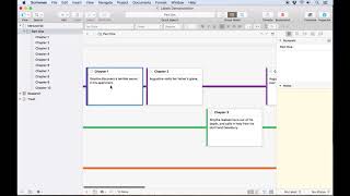 Outlining and Structuring - Tracking Threads on the Corkboard