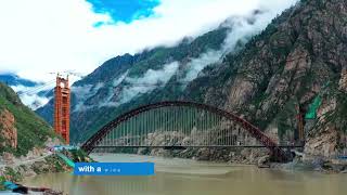 Yarlung Zangbo River Bridge has been awarded the Theodore Cooper Medal