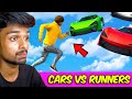 Cars Vs Runners🤯 | GTA 5 Funny Moments🤣 - ROCKY Tamil Gaming