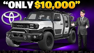 The CEO of Toyota just revealed that a brand new, $10,000 pickup truck is finally available in the U