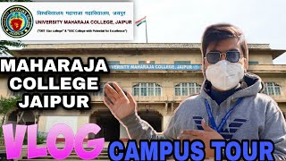 Maharaja College Jaipur // Jaipur Best College // campus Tour // admission  Process // Fees ? Vlog