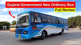 GSRTC Brand New Deluxe Express Bus Review | Blue Deluxe Express | BS6 Phase 2