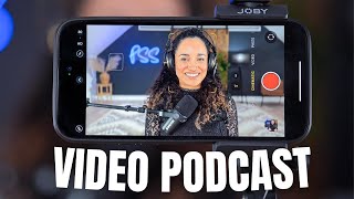 Record a Video Podcast With Your iPhone // Video Podcast Setup for Beginners
