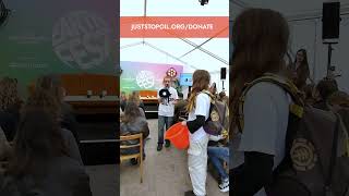 Just Stop Oil fundraisers kicked out of EarthFest | 19 April 2024 | Just Stop Oil